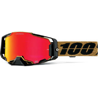 100% 'Armega' MX Goggles - Glory (HiPER® Red Mirror Lens)