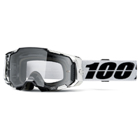 100% 'Armega' MX Goggles - Atac (Clear Lens)