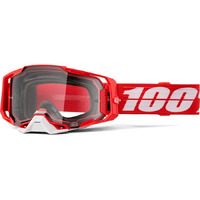 100% 'Armega' MX Goggles - C-Bad (Clear Lens)