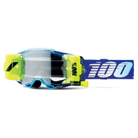 100% 'Armega Forecast' MX Goggles - Royal (Clear Lens)