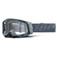 100% 'Racecraft 2' MX Goggles - Battleship (Clear Lens)