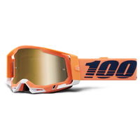 100% 'Racecraft 2' MX Goggles - Coral