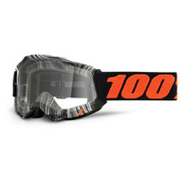 100% 'Accuri 2' MX Goggles - Geospace (Clear Lens)