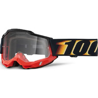 100% 'Accuri 2' MX Goggles - Stamino2 (Clear Lens)