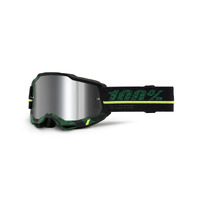 100% 'Accuri 2' MX Goggles - Overlord (Flash Silver Lens)