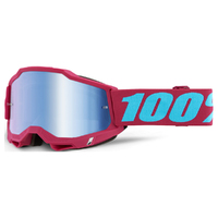 100% 'Accuri 2' MX Goggles - Excelsior (Mirror Blue Lens)