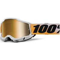 100% 'Accuri 2' MX Goggles - Shiv (Mirror True Gold Lens)