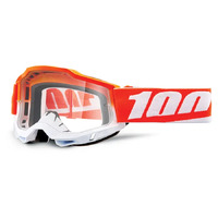 100% 'Accuri 2' Youth MX Goggles - Matigofun (Clear Lens)