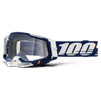 100% 'Racecraft 2' MX Goggles - Concordia (Clear Lens)