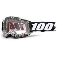 100% 'Accuri 2' MX Goggles - Cobra (Clear Lens)