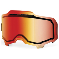 100% Replacement MX Lens (Armega) - Mirror Red