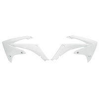 Rtech Honda CRF 250 2010-2013 White Radiator Shrouds