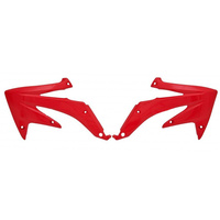 Rtech Honda CRF 450 2005-2008 OE Red Radiator Shrouds