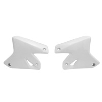 Rtech Suzuki DRZ 400 S-E 2000-2009 White Radiator Shrouds