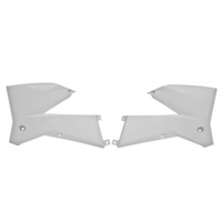 Rtech KTM 250 SX 2005-2006 White Radiator Shrouds