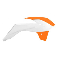 Rtech KTM 85 SX 2013-2017 OE Orange/White (2015) Radiator Shrouds