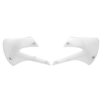 Rtech Kawasaki KX 85 1998-2013 White Radiator Shrouds