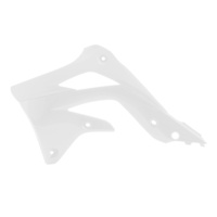 Rtech Kawasaki KXF 450 2012-2015 White Radiator Shrouds