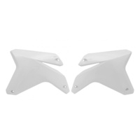 Rtech Suzuki RMZ 450 2005-2006 White Radiator Shrouds