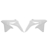 Rtech Suzuki RMXZ 450 2010-2018 White Radiator Shrouds