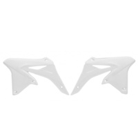 Rtech Suzuki RMZ 250 2010-2018 White Radiator Shrouds