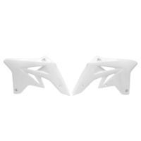 Rtech Suzuki RMZ 250 2007-2009 White Radiator Shrouds