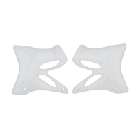 Rtech Yamaha YZ 125-250 2002-2014 White Radiator Shrouds