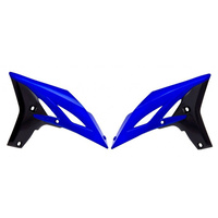 Rtech Yamaha YZF 250 2010-2013 OE Blue/Black (2010) Radiator Shrouds