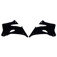 Rtech Yamaha YZF 250 2006-2009 Black Radiator Shrouds