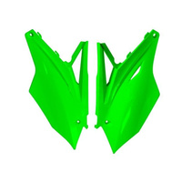 Rtech Kawasaki KXF 250 2017-2020 Neon Green Side Panels