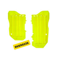 Rtech Honda Neon Yellow Oversized Radiator Louvres CRF-RWE 450 2019-2020