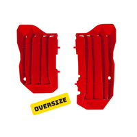 Rtech Honda Red Oversized Radiator Louvres CRF-RWE 450 2019-2020