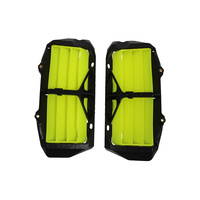 Rtech KTM Neon Yellow Oversized Radiator Louvres 250 EXC 2020 SIX DAYS