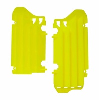 Rtech Suzuki Neon Yellow Oversized Radiator Louvres RMZ 250 2019-2020