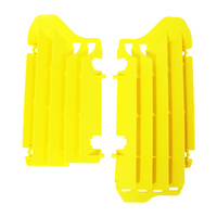 Rtech Suzuki Yellow Oversized Radiator Louvres RMZ 250 2019-2020