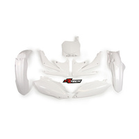 Rtech Honda White Plastic Kit CRF 450 R 2011-2012