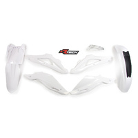 Rtech Husqvarna White Plastic Kit TC 510 2008-2010 (without Front Plate)