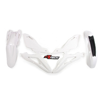 Rtech Husqvarna White Plastic Kit WR 125 2009-2013