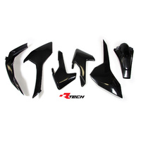 Rtech Husqvarna Black Plastic Kit FE 501 2017-2019 (4 Piece Kit)