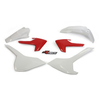 Rtech Husqvarna Vintage Red/White Limited Edition Plastic Kit FE 501 2017-2019