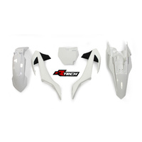 Rtech KTM White Plastic Kit SX 65 2016-2020