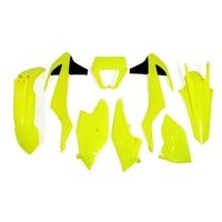 Rtech KTM Neon Yellow Limited Edition Plastic Kit XC-W 250-350-450-500 2017-2019 (with Headlight Plastic and Left Airbox Cover)