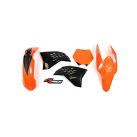 Rtech KTM OEM (2009-2010) Plastic Kit EXC-F 250-450-525-530 2008-2011 