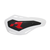 Rtech White HP1 Handguards - Includes Mounting Kit