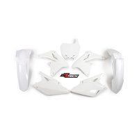 Rtech Suzuki White Plastic Kit RMZ 250 2010-2018