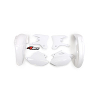 Rtech Yamaha White Plastic Kit WRF 450 2005-2006