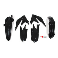 Rtech Yamaha Black Plastic Kit WRF 450 2019-2020