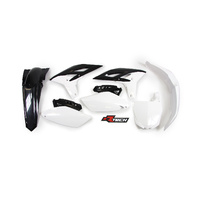 Rtech Yamaha White Plastic Kit YZF 250 2010-2013