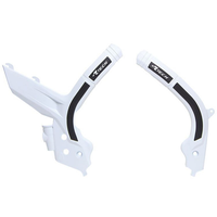 Rtech KTM White/Black Frame Protectors 350 XC 2019-2020