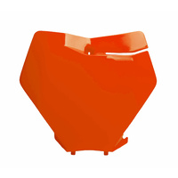 Rtech KTM 250-350-450 XC-F 2019-2020 Orange Front Plate